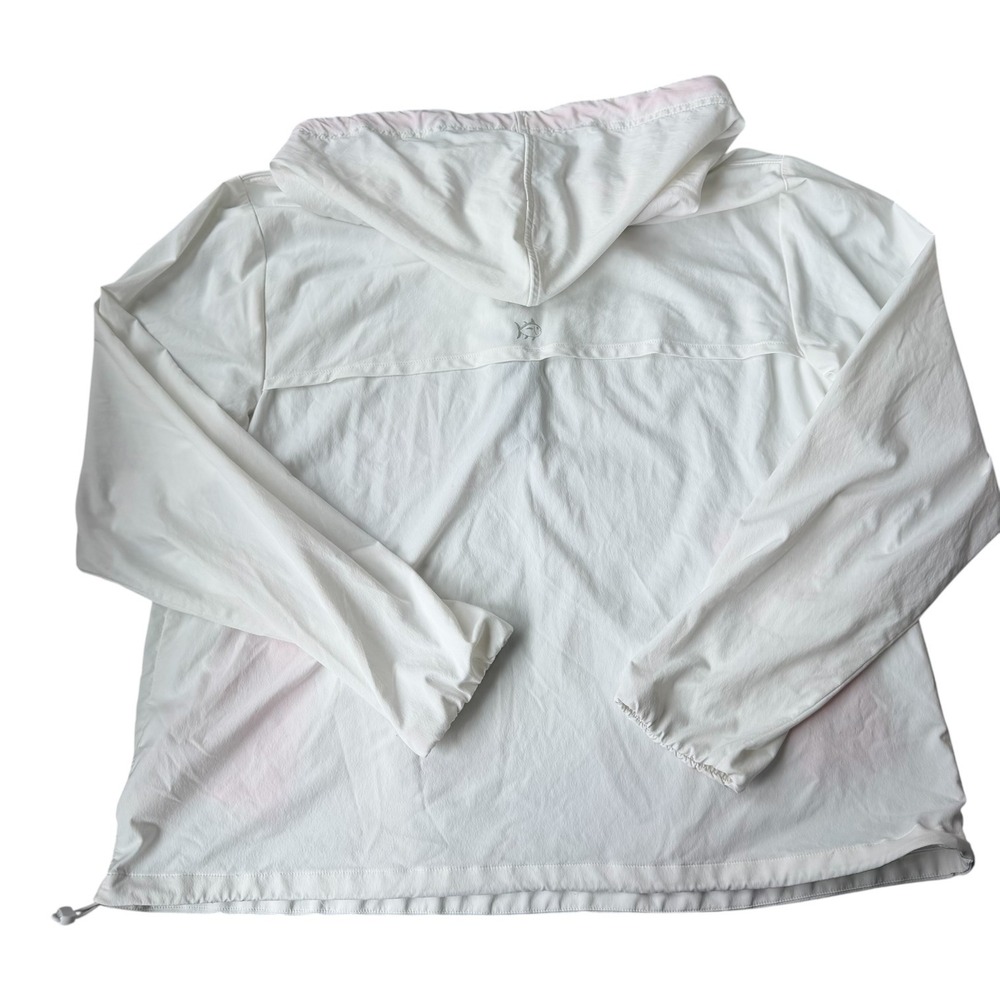 Southern Tide Women's Calie Colorblock Popover Rain Hoodie Large Light Weight - Picture 3 of 7